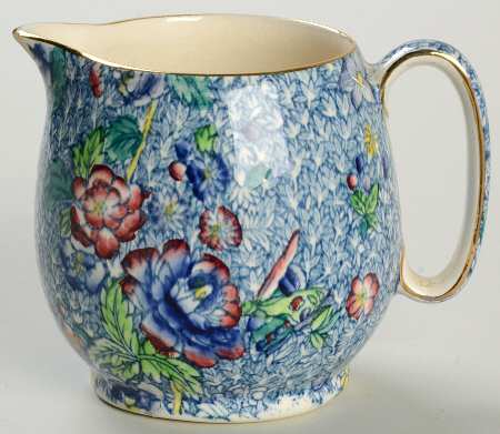 Chintz (Blue Anemone) Countess Creamer