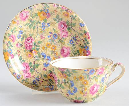 Clevedon Flat Cup & Saucer Set