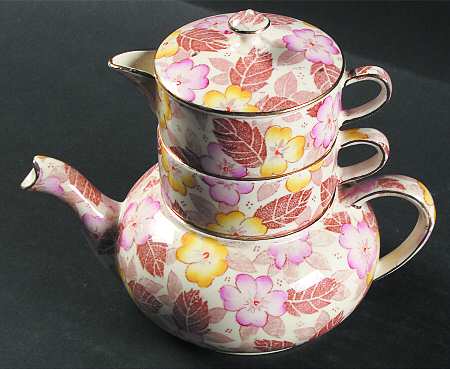 Clyde Mini Teapot Stacking Set (Creamer, Sugar)