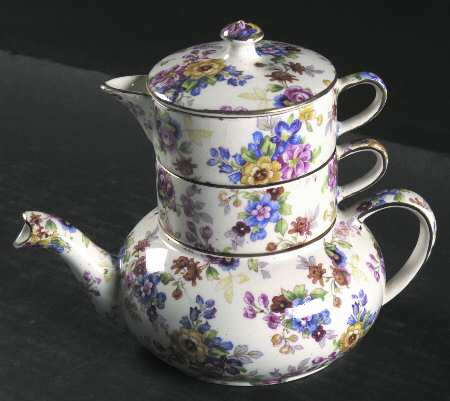Cotswold Mini Teapot Stacking Set (Creamer, Sugar)