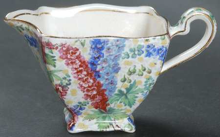 Delphinium Breakfast Set, Individual Creamer Only