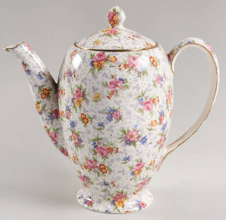 Eleanor Albans Shape Coffee Pot & Lid