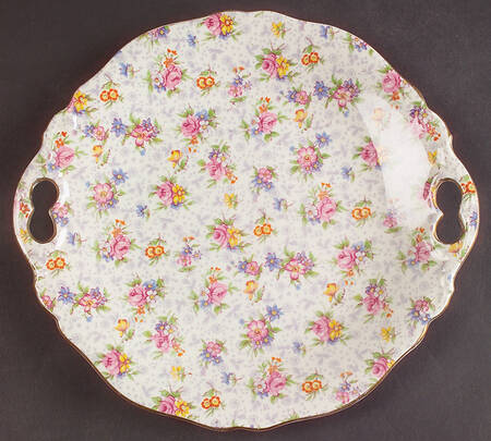 Eleanor Handled Cake Plate