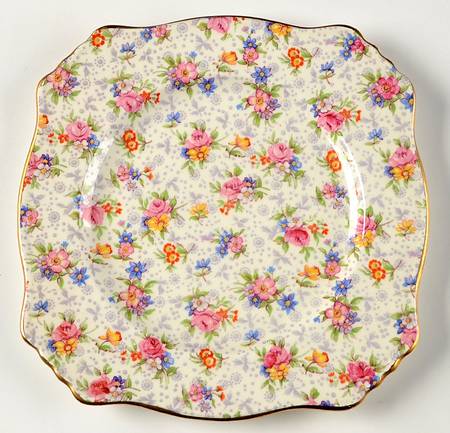 Eleanor Square Salad Plate