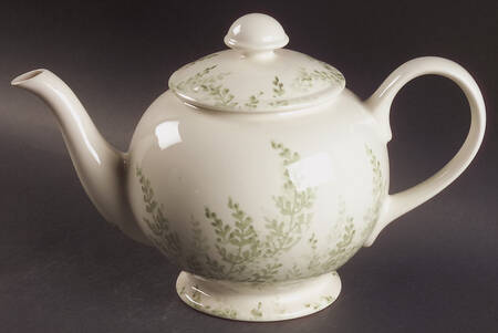 English Fern Teapot & Lid