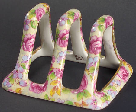 English Rose Breakfast Set, 2-Slice Toast Rack Only