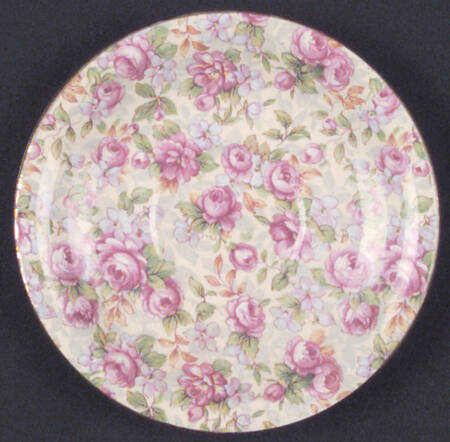 English Rose Saucer for Demitasse Cup