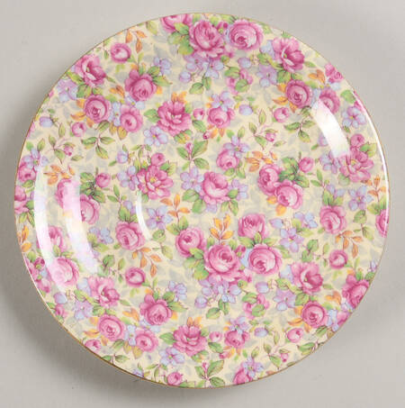 English Rose Saucer for Footed Cup