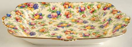 Evesham Fan Handle Rectangular Tray