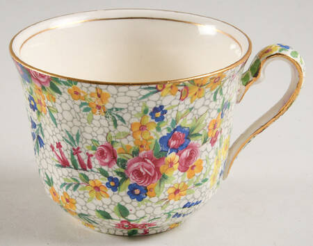 Fireglow (White Background) Flat Cup