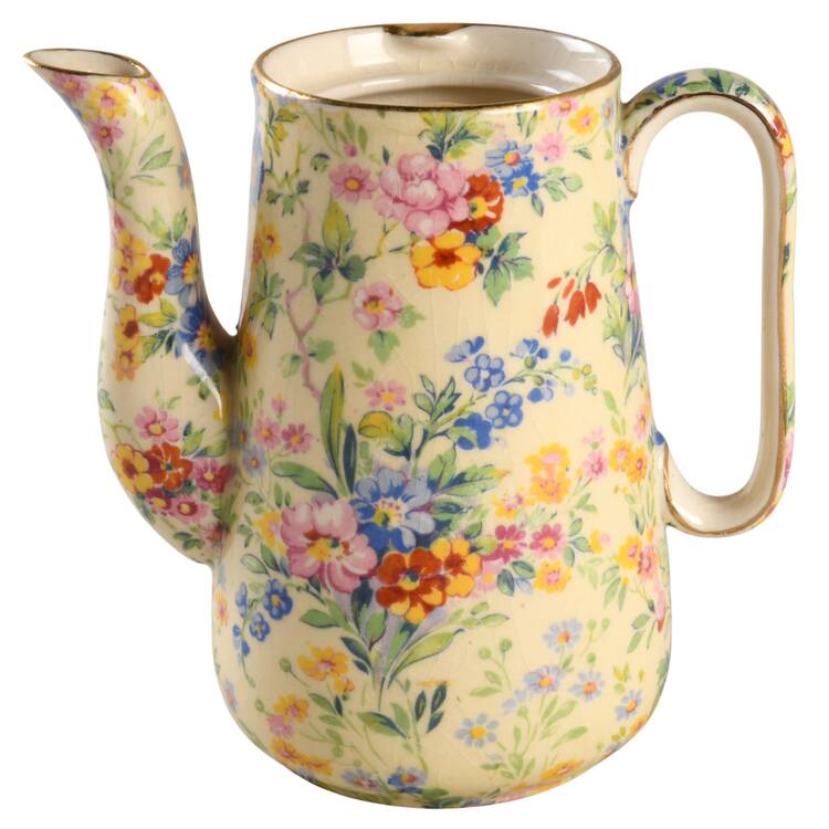 Floral Feast Individual Coffee Pot No Lid