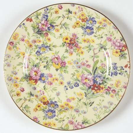 Floral Feast Bread & Butter Plate