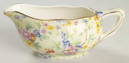 Floral Feast Mint Boat