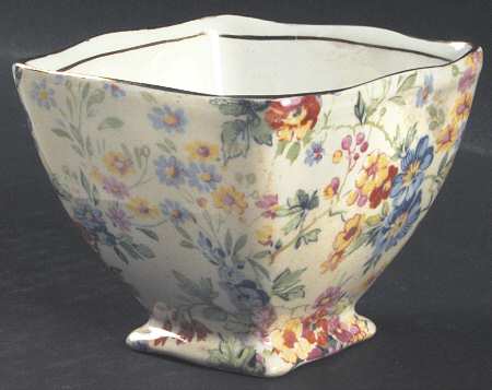 Floral Feast Ascot Straight Open Sugar Bowl