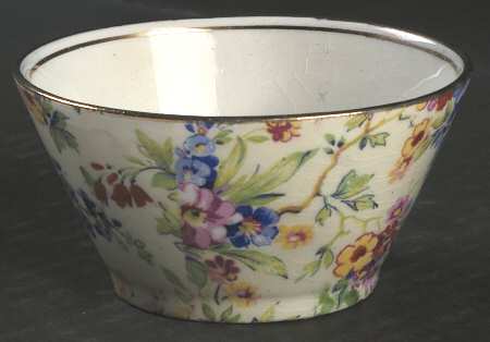 Floral Feast Norman Shape Open Sugar Bowl