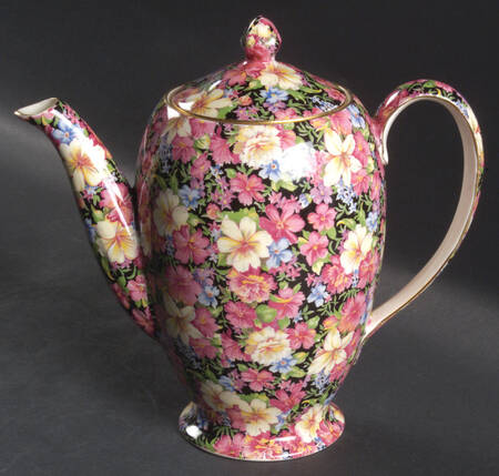 Florence (Disc. 1963) Albans Shape Coffee Pot & Lid