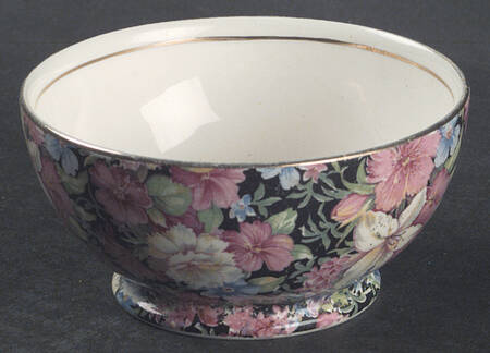 Florence (Disc. 1963) Albans Shape Open Sugar Bowl