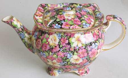 Florence (Disc. 1963) Late Athena Teapot & Lid