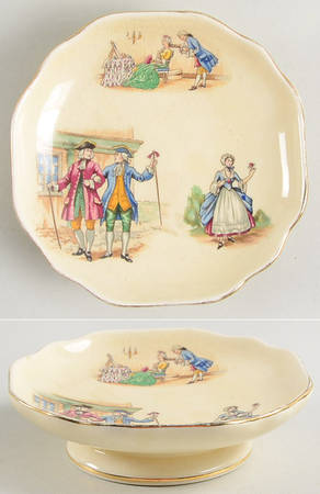 Gainsborough Footed Nut Dish