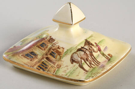 Happy Days Lid for Biscuit Barrel