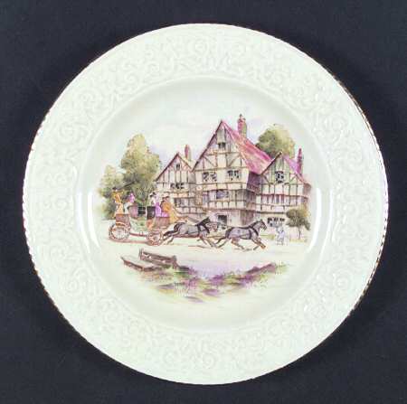 Happy Days Luncheon Plate