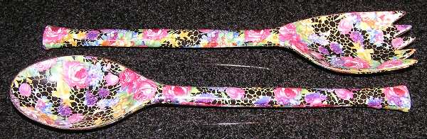 Hazel 2 Piece Salad Set, Solid Piece