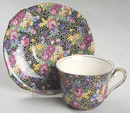 Hazel Flat Cup & Saucer Set
