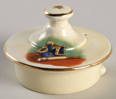 Hearts of Oak Lid for Individual Teapot