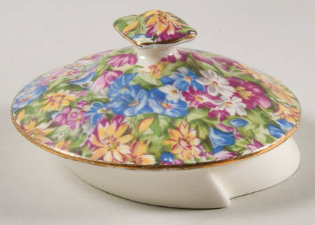 Joyce Lynn (Disc, 1950's) Lid for Ascot Teapot