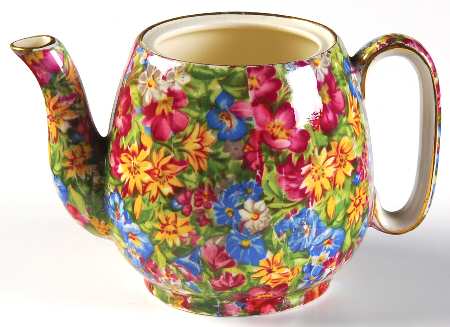 Joyce Lynn (Disc, 1950's) Individual Breakfast Set Teapot-No Lid