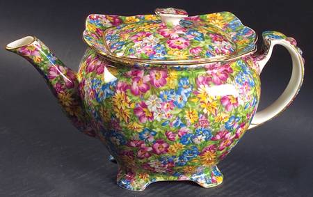 Joyce Lynn (Disc, 1950's) Late Athena Teapot & Lid