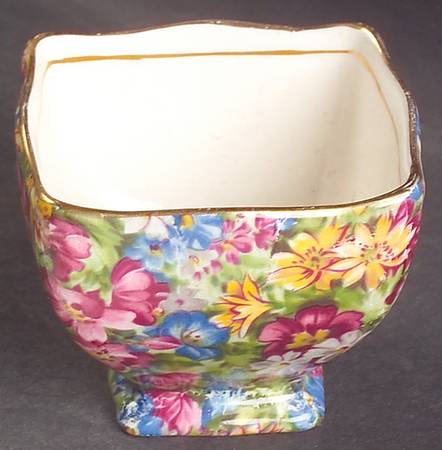 Joyce Lynn (Disc, 1950's) Ascot Straight Open Sugar Bowl