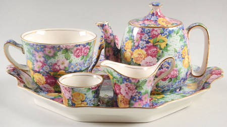 Julia (Disc. 1954) 6-Piece Breakfast Set (Flat Cup)