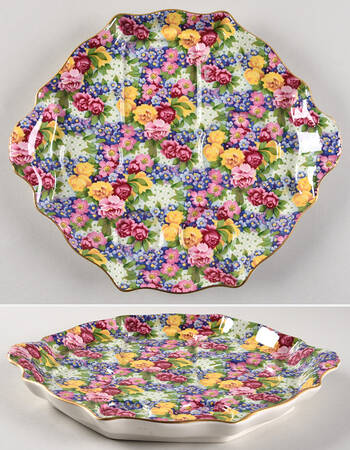Julia (Disc. 1954) 6-Piece Breakfast Set, Tray Only