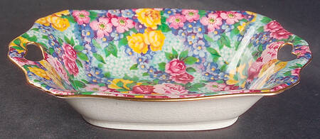 Julia (Disc. 1954) 6" Square Nut Dish