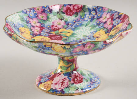 Julia (Disc. 1954) 2" Height X 5" Width Lily Shaped Comport