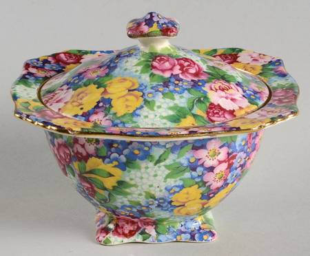 Julia (Disc. 1954) Ascot Sugar Bowl & Lid