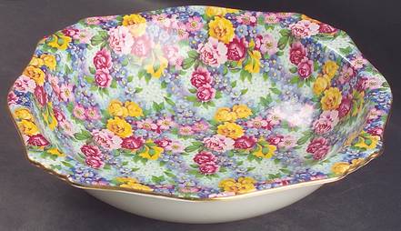 Julia (Disc. 1954) Large Square Fruit Bowl
