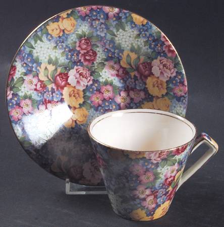 Julia (Disc. 1954) Flat Cup & Saucer Set
