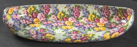 Julia (Disc. 1954) Canoe Shape Tray