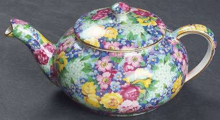 Julia (Disc. 1954) Mini Stacking Teapot & Lid