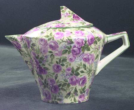 June Roses (Green Trim) by Royal Winton