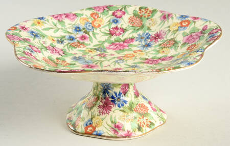 Kew Round Compote (Height X Width)