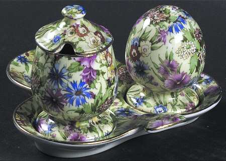 Kew (3 Piece) Cruet Set (S&P, Mustard), Tray Only