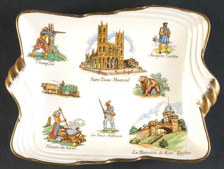 Le Vieux Canada Humber Shape Tray