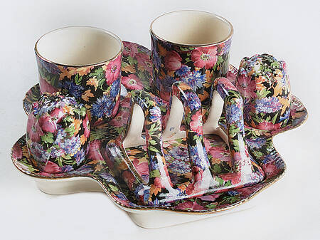 Majestic Older 6-Piece Breakfast Set (Toast Srvr, 2 Egg, S&P)