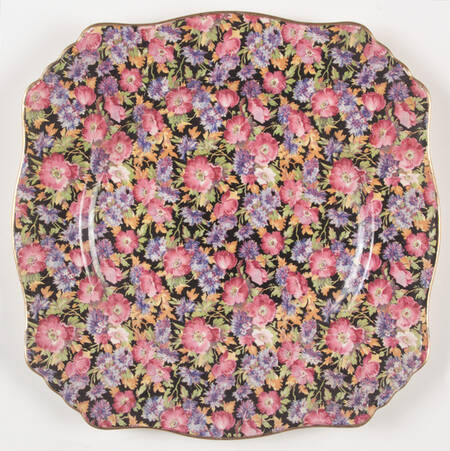 Majestic Older Square Dinner Plate