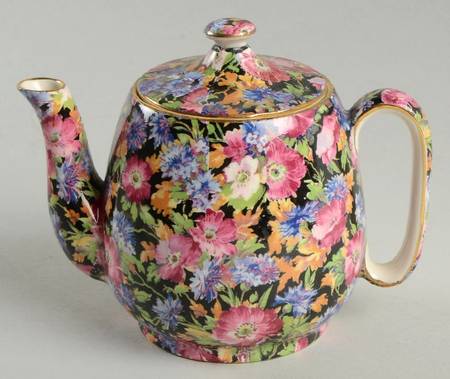 Majestic Older Individual Breakfast Set Teapot-No Lid