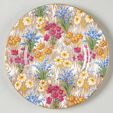 Marguerite (Gold Trim) Bread & Butter Plate