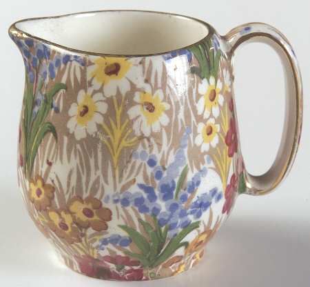Marguerite (Gold Trim) Countess Individual Breakfast Set Creamer